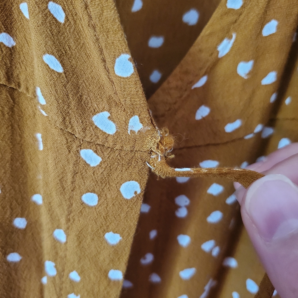 Faithfull the Brand Chiara Midi Dress in Caramel Noel - Picture 13 of 16